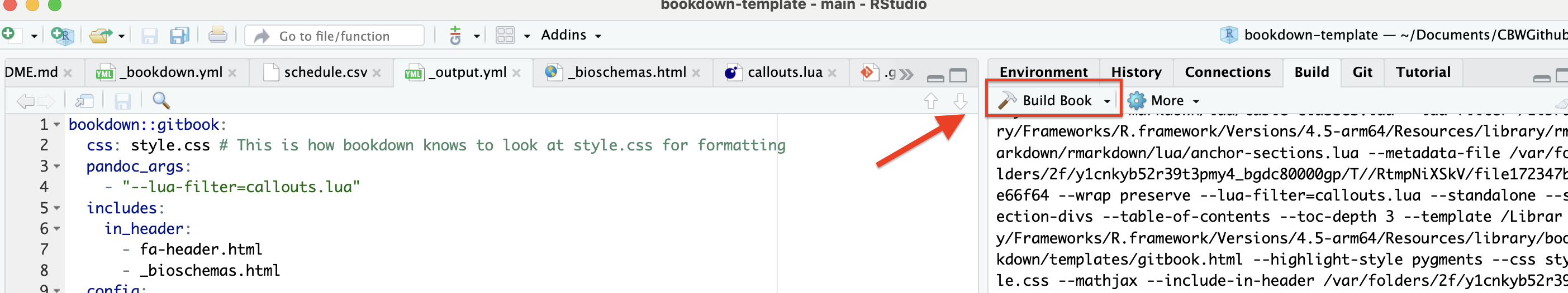 how to build the book